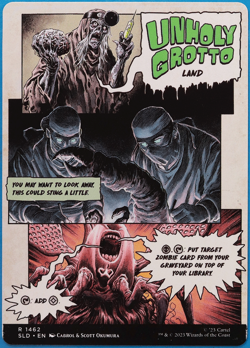 Unholy Grotto (Secret Lair Promo) NM MTG MAGIC CARD (503822) ABUGames - Image 2