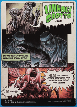 Unholy Grotto (Secret Lair Promo) NM MTG MAGIC CARD (503821) ABUGames - Image 2