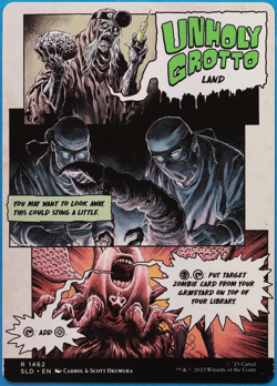 Unholy Grotto (Secret Lair Promo) NM MTG MAGIC CARD (503820) ABUGames - Image 2