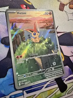 Victini 208 SVP: Scarlet & Violet Promo Card Holo NM - Image 2