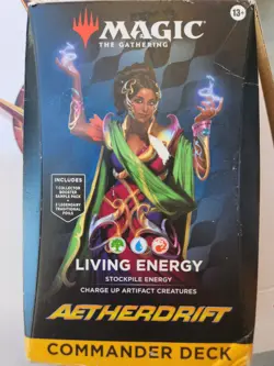 MTG Aetherdrift Commander Deck ~ Living Energy ~ Sealed! - Image 1