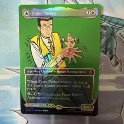 mtg Peter Parker Amazing Spider-Man English Foil - Image 1