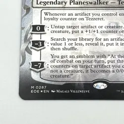 The ruthless Captain, Tezzeret FOIL English Borderless MTG - Image 4