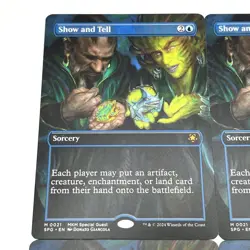 Actual presentation education Borderless set of 4 English MTG - Image 2