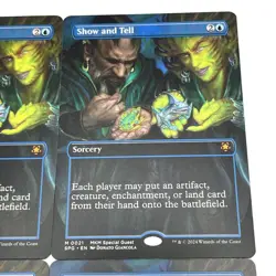 Actual presentation education Borderless set of 4 English MTG - Image 3