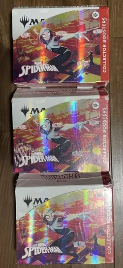 MTG Spider-Man Collector Booster English Version 3box - Image 1
