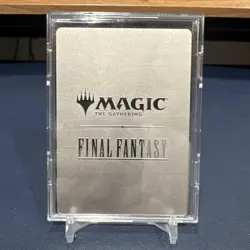 Genuine English version MTG Stainless Steel Token Chocobo Treasure FF Magic War - Image 5