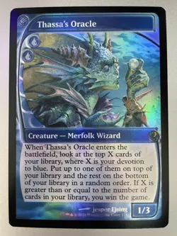 MtG Tassa's Oracles /Thassa's Oracle English foil Future Frame - Image 1