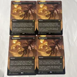 MTG Thoughtseize 4-piece set English Full Art - Image 1