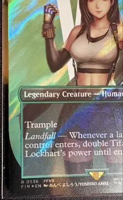 MTG FF English version Tifa Surge Foil 536 Overseas - Image 5