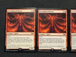 MTG Screaming Nemesis 4-piece set Normal English version 4-piece set - Image 2