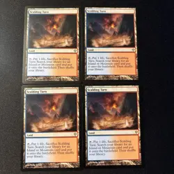 MTG English Boiling Small Lake Scalding Tarn x4 NM-SP ZEN - Image 1