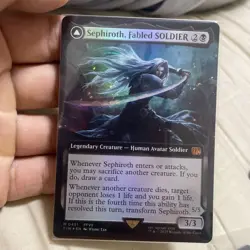 MTG Sephiroth, the Soldier of Mastery Extended Art Foil English Version - Image 1