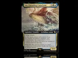 Sin, Unending Cataclysm #185 FIC R (Extended Art) (Non-Foil) MTG Final Fantasy - Image 1