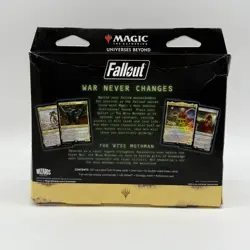 Magic the Gathering Fallout Commander Deck Mutant Menace Wise Mothman Sealed MTG - Image 3