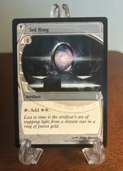 MTG Sol Ring Future Sight Mystery Booster 2 MB2 #233 NM MINT Magic The Gathering - Image 1