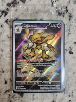 Pokemon Mega Evolution Alakazam ETB Promo MEP 009 SEALED - Image 1