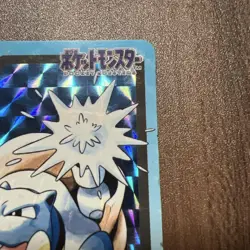 Blastoise No.009 Holo Pokemon Carddass TCG Vintage Nintendo Bandai Japanese 1997 - Image 5