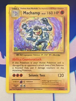 Machamp (holo) 59/ 108 Pokemon Evolutions pokemon tcg NM - Image 1
