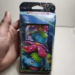 Set of 2 Pokemon TCG V Battle 2021 Venusaur Blastoise Card Deck NEW - Image 2