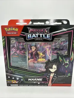 Pokemon TCG Rival Battle Deck Marnie Promo Box - Marnie's Morpeko - Sealed - Image 1