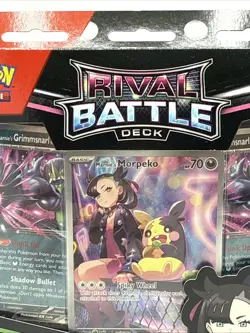 Pokemon TCG Rival Battle Deck Marnie Promo Box - Marnie's Morpeko - Sealed - Image 3