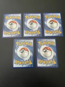 Pokemon Lot Of 5 Trainer Gallery/ Illustration Rares All Near Mint Condition - Image 2