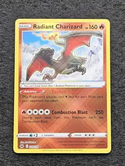 Pokemon TCG Radiant Charizard 20/159 Sword & Shield Crown Zenith - Image 1
