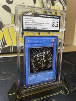 2004 Yugioh Master Collection Volume 1 Relinquished SCR LE - CGC 8.5 - Image 2