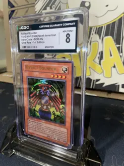 2003 Yugioh Dark Crisis Reflect Bounder UR 1st Ed - CGC 8 - Image 3