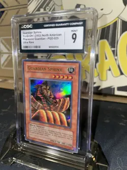 2003 Yugioh Pharaonic Guardian Guardian Sphinx UR - CGC 9 - Image 3