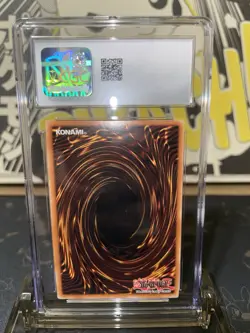 2004 Yugioh Invasion of Chaos Invader of Darkness SCR - CGC 9.5 - Image 4