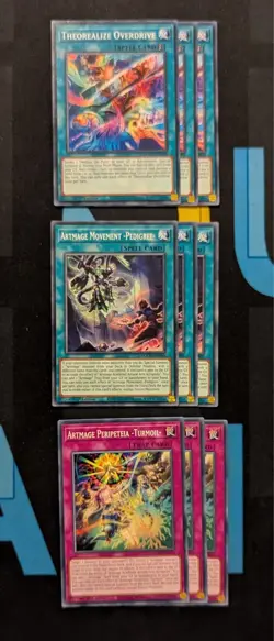 Artmage Deck Core 9 Cards DOOD Doom of Dimensions 1st Ed YuGiOh Bundle - Image 1