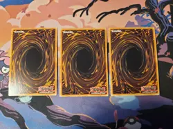 3x Yugioh Amazoness Baby Tiger LDS1-EN023 Green Blue Purple Ultra Rare 1st Ed - Image 2