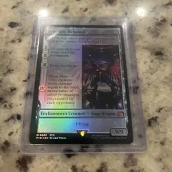 MTG Final Fantasy Summon Bahamut Mythic Regular Foil Card M0001 - Image 1