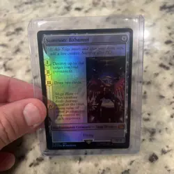 MTG Final Fantasy Summon Bahamut Mythic Regular Foil Card M0001 - Image 4