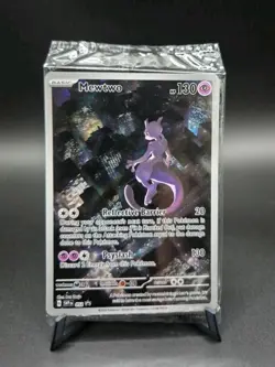 Mewtwo SVP052 Scarlet & Violet 151 Illustration Promo Pokemon Card Sealed - Image 2