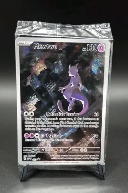 Mewtwo SVP052 Scarlet & Violet 151 Illustration Promo Pokemon Card Sealed - Image 4