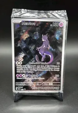 Mewtwo SVP052 Scarlet & Violet 151 Illustration Promo Pokemon Card Sealed - Image 5