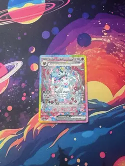 Pokemon Sylveon EX TCG Prismatic Evolutions Holo Rare Card 156/131 SV - Image 1