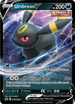 Umbreon V - SWSH203 SWSH: Sword & Shield Promo Cards SWSH203 / Promo NM - Image 1