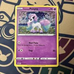 Galarian Ponyta SWSH013 SWSH: Sword & Shield Promo Cards Holo - Image 3