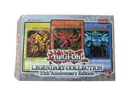 Konami Yu-Gi-Oh! TCG Legendary Collection 25th Anniversary Box -61 Cards Sleeved - Image 1