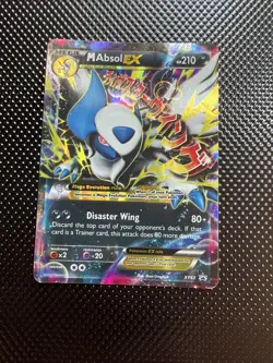 XY63 2016 Pokemon Black Star Promo Card NM/M Mega M Absol EX Holo Rare - Image 1
