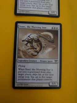 Yosei, the morning star x2 Dragon Spirt rare Champions of Kamigawa. MTG 2 Card. - Image 2