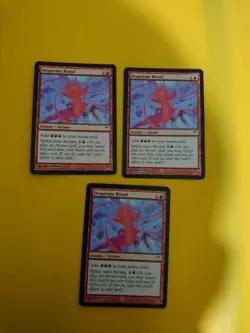 Desperate Ritual x3 Instant arcane Champions of Kamigawa. MTG 3 Card. - Image 1