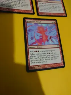 Desperate Ritual x3 Instant arcane Champions of Kamigawa. MTG 3 Card. - Image 4