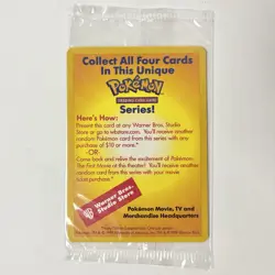 Sealed Pokemon The First Movie WB Promo Black Star 1999 Card WOTC New - Image 1