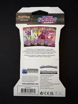 Pokemon TCG: Sword & Shield-Fusion Strike Sleeved Booster Pack - 10 Cards - Image 2