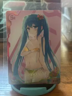 HATSUNE MIKU SR SR-027 Maiden Party 5 Goddess Story Anime Collectible Card - Image 1